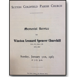 Memorial Service for Winston Churchill