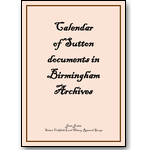A Calendar of Sutton documents