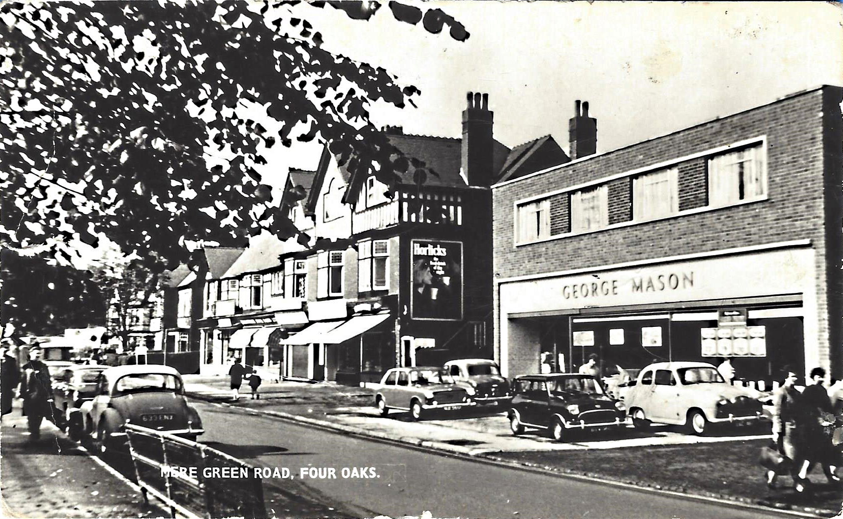 Mere Green Road Shopping Centre c.1960