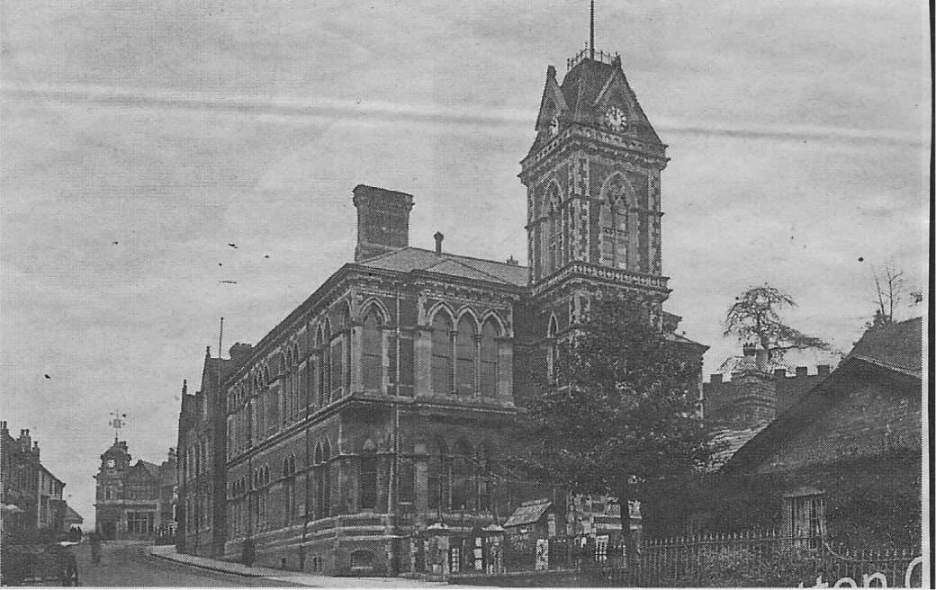 H.M. Stanley gave a lecture at the town hall in 1886.